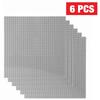 6PCS Classic Base Plate 32x32 16x32 Dots Baseplate Bricks DIY Assembly ABS Plastic Building Blocks Compatible Brand Figures City