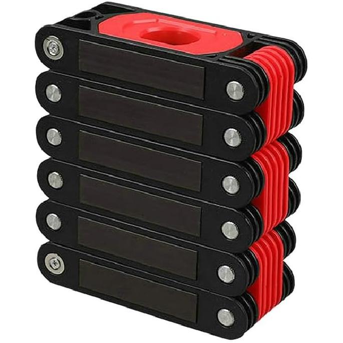 Magnetic Level Meter Foldable Level Ruler Precision Protractor Mini Leveler Angle Finder Construction Woodworking Measure Tool (4 Fold)