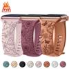 Blumenmuster Band Weiches Silikonarmband für IWatch Ultra 3 2 49mm 46 45 44 42 41 40 38 Mm für Apple Watch Serie 11 10 9 8 6 SE7