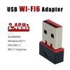 Mini WiFi 6 Network Signal Reception Driver-Free Wi-Fi Adapter USB Plug And Play 2.4G Network Card for PC Desktop Computer