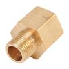 1/4" Female NPT Brass Fitting Pneumatic Straight Replacement Adapter Pipe