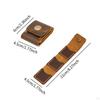Guitar Pick Case Plectrum Holder Portable with Snap Button Gift Hold 3 Picks Organizer for