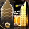 MELEON 12PCS Big Dots Lasting Plus Condom Adult Sex Toys Delayed Ejaculation Penis Sleeves Condoms Contraception 52mm