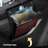 Can Foldable Storage Car Co-Pilot Trash Bag Car Storage And Finishing Supplies Car Trash Can Front-Row Hanging Trash