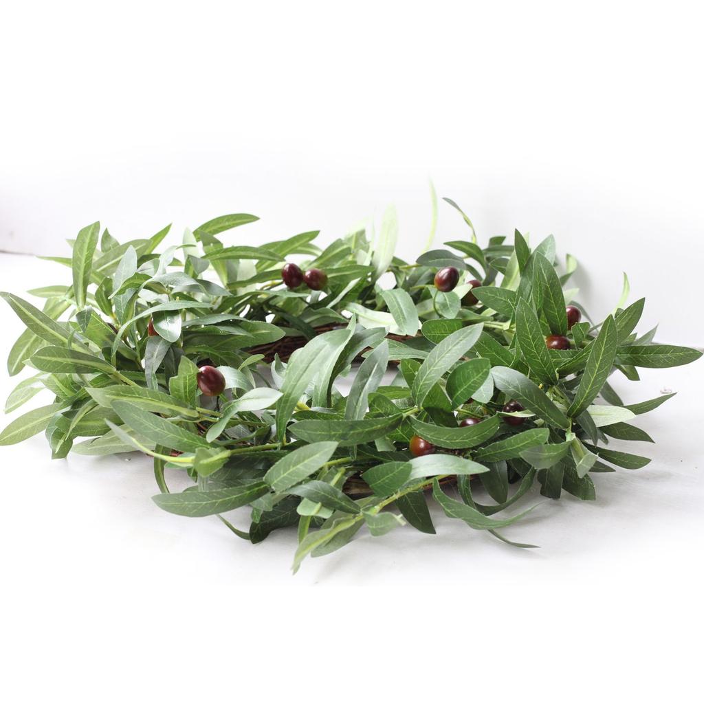 Mural Decoration Door Decoration Olive Leaf Olive Fruit Garland Hanging Decoration Simple European Decoration
