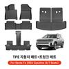 YZ For Hyundai Casper Elantra Ioniq 6 Kona Nexo Palisade Sonata Venue Car Trunk Mat Luggage Mat  TPE LHD Set Floor Liner Mat