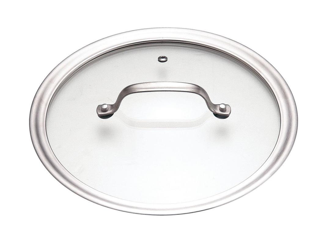 TKG (Teikeiji) IH Select 2-Layer Clad Pot Glass Lid 26cm ANB3906