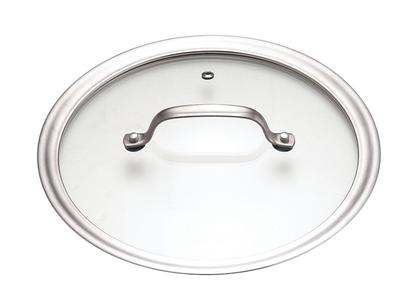 TKG (Teikeiji) IH Select 2-Layer Clad Pot Glass Lid 26cm ANB3906