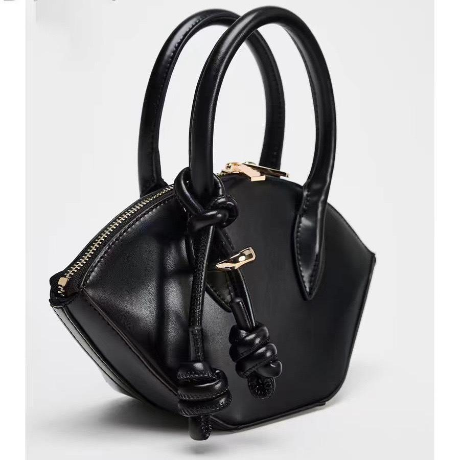 Luksusowa designerska torba na ramię Duża pojemność Modna torebka Trapezowa Modna torba crossbody Kształt wachlarza Torba typu worek dla kobiet