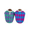 Dog Plaid Coat Small Dog Autumn and Winter Diamond Patterned Cardigan Cat Clothes Pet Clothing Puppy Clothes Dog Clothes Winter