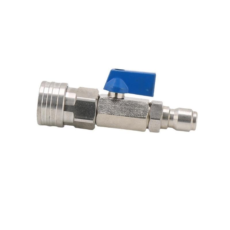 Hose Control Water Flows Switches 3/8 or 1/4inch Quick Connect Fittings High Pressure Washer Ball Valves Enduring