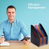 Portable File Organizer PP Document Organizer Self Standing File Rack  Book