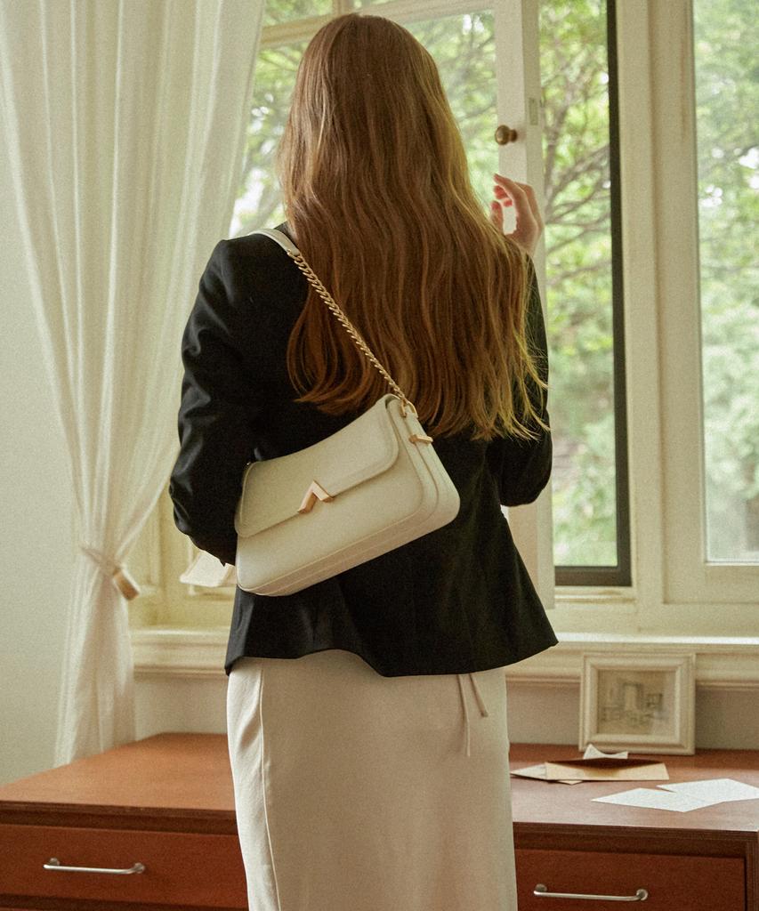 Valluat Rolyn Bag_White Beige
