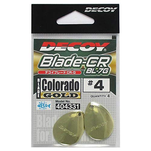 Katsuichi Decoy BL-7G Blade Colorado Gold #4 #4
