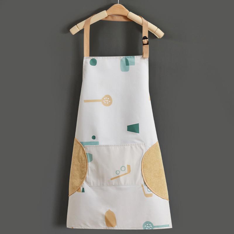 Kitchens Long Womens Apron Homes Cooking Waterproofs Oil Resistants Durable