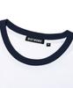DISTN9NE Slim Fit Retroflow Ringer Short Sleeve T-Shirt White (Lp2Tf266-002)