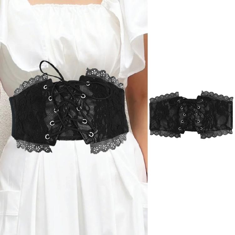 Sophisticated Lace Waistband Stretchable Waistband Ladies Lace Waistband for Everyday Or Event Attires