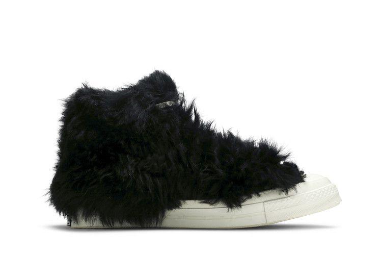 AMBUSH x Converse Chuck 70 High 'Fuzzy - Black Egret'