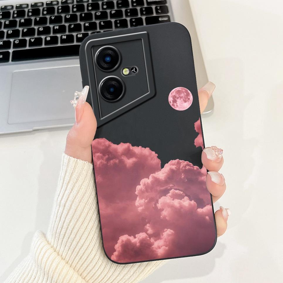 For Tecno Pova Neo 3 Case Pova Neo3 LH6n Back Cover Mood Night Avocado Luxury Gothic Pattern Soft Silicone Coque Housing Fundas