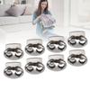 30pcs Heavy Duty Metal Cord Locks Alloy Material Drawstring Fasteners  For Drawstrings
