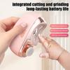 Electric Nail Clipper for Seniors 3-in-1 Automatic Nail Trimmer with Polishing Electric Nail Trimmer