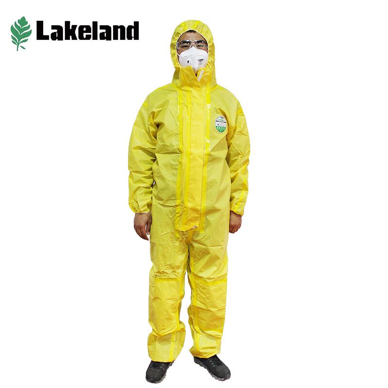 Lakeland CT1S428 Chemical Protective Coverall 2XL жёлтый