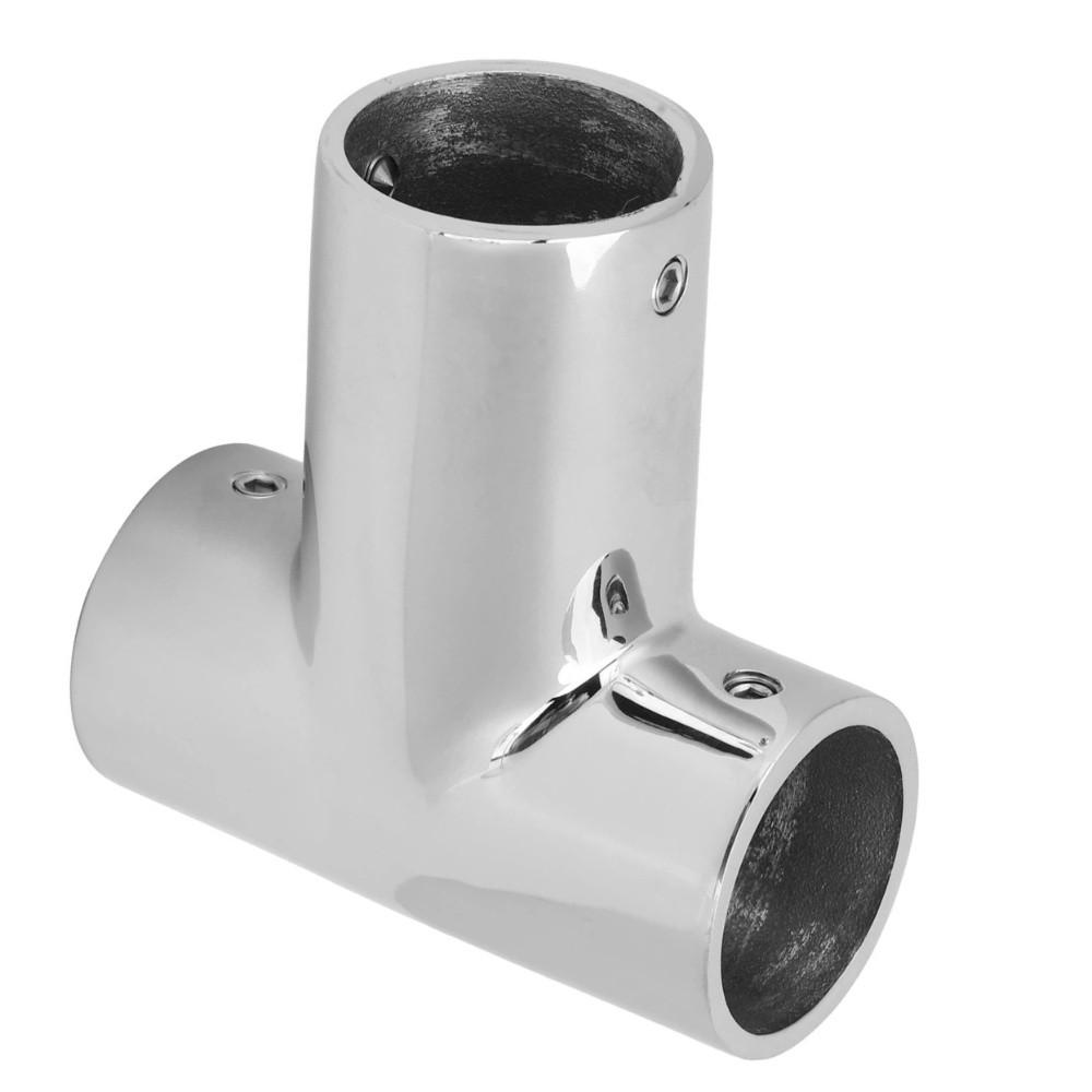 Polished Pipe Connector 90 Degree Marine Pipe Connectors  Marine Yacht Boat Deck Railing