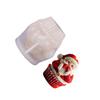 Santa Claus Silicone Mould Christmas Candle Molds Baking Molds Plasters Molds Casting Molds Cake Decoration Tool