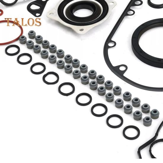 Set de garnituri pentru garnituri de motor pentru Porsche Cayenne S 4.8L V8 Set de garnituri pentru capacul supapei compatibil cu numerele de piesa 94810417305 94810417405 94810593501