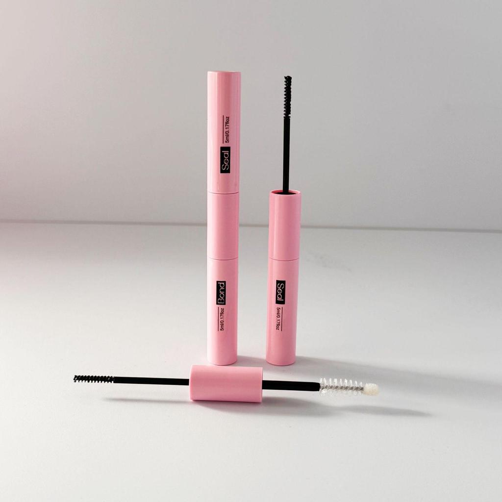 Double-Ended Quick-Dry Eyelash Glue & Remover Gel with Tweezers - Long-Lasting, Seamless Application