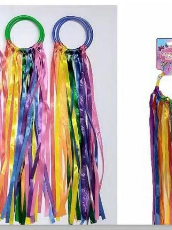 Rainbow Dance Hand Kite with Colorful Ribbon Streamers for Sports and Play