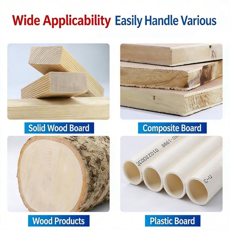 Punta per Trapano Legno in Acciaio ad Alto Tenore di Carbonio Trivella a Mano Portatile per Legno Umido e Applicazioni Fai-da-te in Varie Condizioni