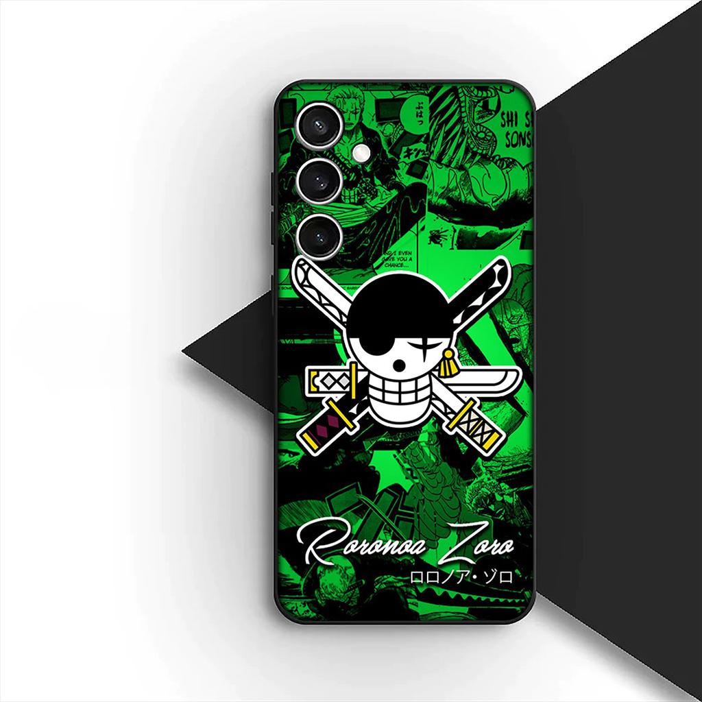 Cover for Motorola Moto G86 G57 E14 E15 G14 G34 G67 G84 G24 A54 G15 Power E22 Phone Case Anime Luffy One Piece Roronoa Zoro