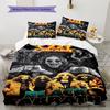 Ozzy Osbourne Pattern Bedding Quilt Set Quilt Cover Pillowcase Home Decoration Gift (1 * duvet cover + 2 * pillowcase, without core)