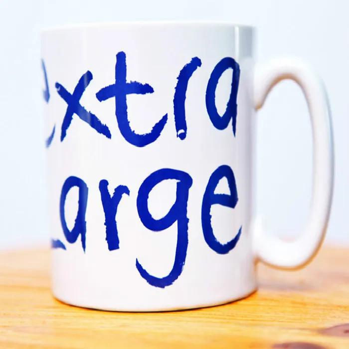 Large Capacity 750ml Ceramic Mug Personality Coffee Mug Bone China Mug 701-800ml белый