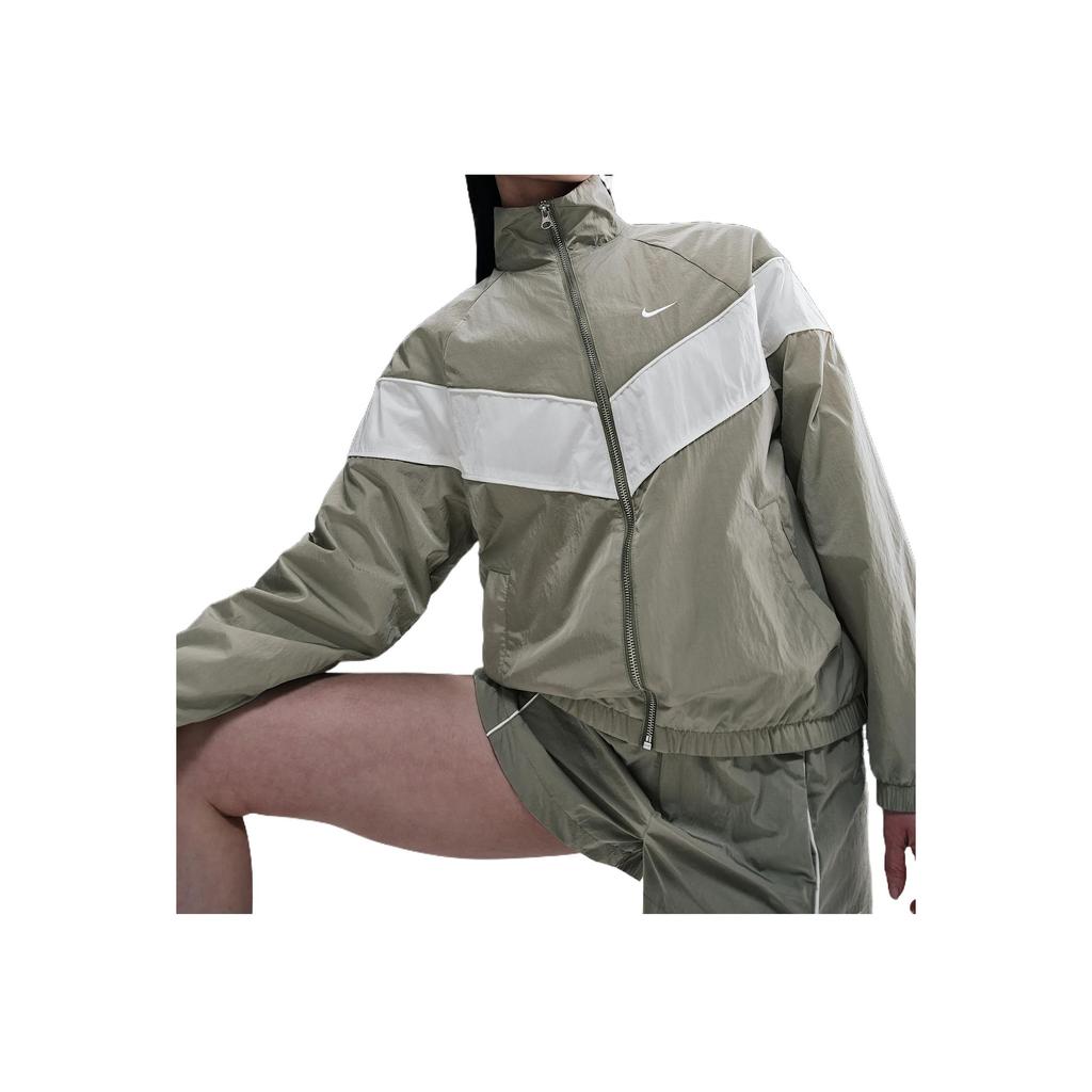 Nike Windrunner Comfortable Fashion Versatile Jacket Women Jacket Light-Brown FV6305-320