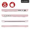 Etui Do Apple Macbook Pro 14 2021-2024 (M1/M2/M3/M4) - Elastyczna, Matowa Obudowa Ochronna, Lekka I Odporna - Alogy Airguard™ Różowy
