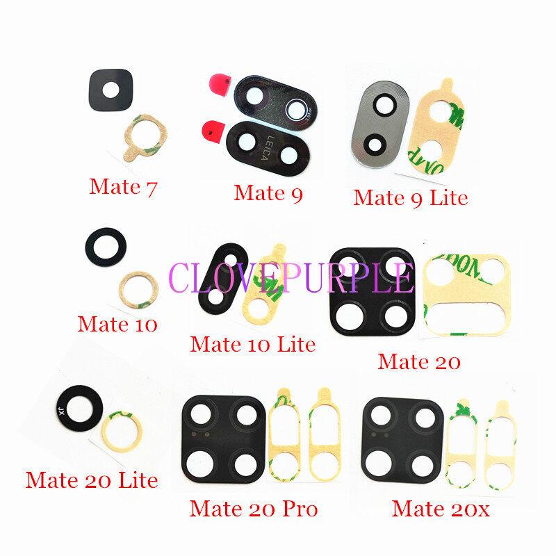 

1 стеклянный объектив задней камеры с наклейками для Huawei Mate 7 9 Lite 10 Lite 20x 20 Lite Pro X