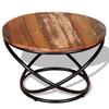 Vintage Solid Wood Coffee Table 60 X 60 X 40 Cm