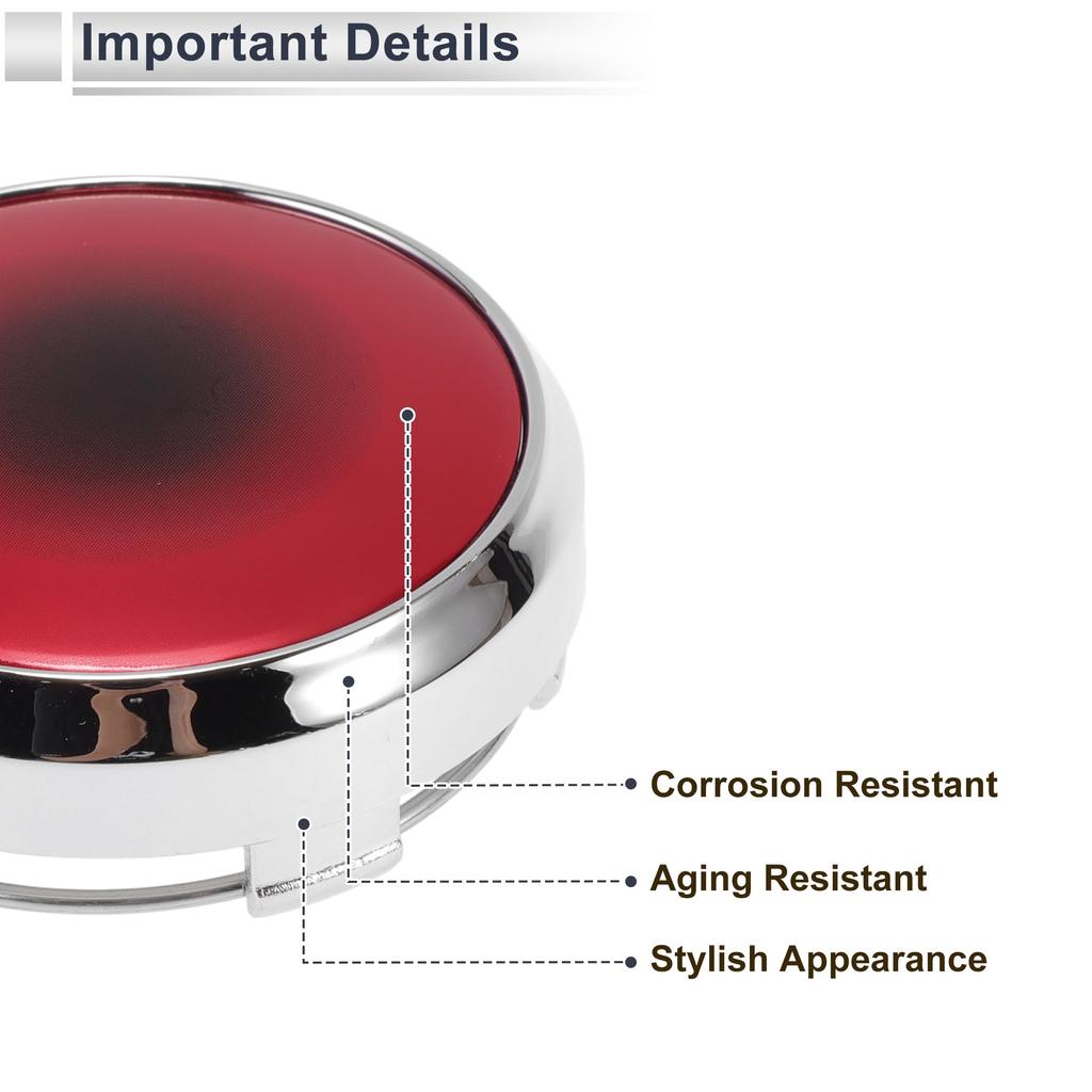 ACROPIX 4pcs Wheel Center Caps Hub Caps Rim Center Caps 61.5mm 66mm Wheel Caps