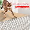 With Prickle Strips Spikes Straps Keep Cat Dog Away Digging Climbing Pet Supply Pad Anti-Cat Dog Mat Protect Plant