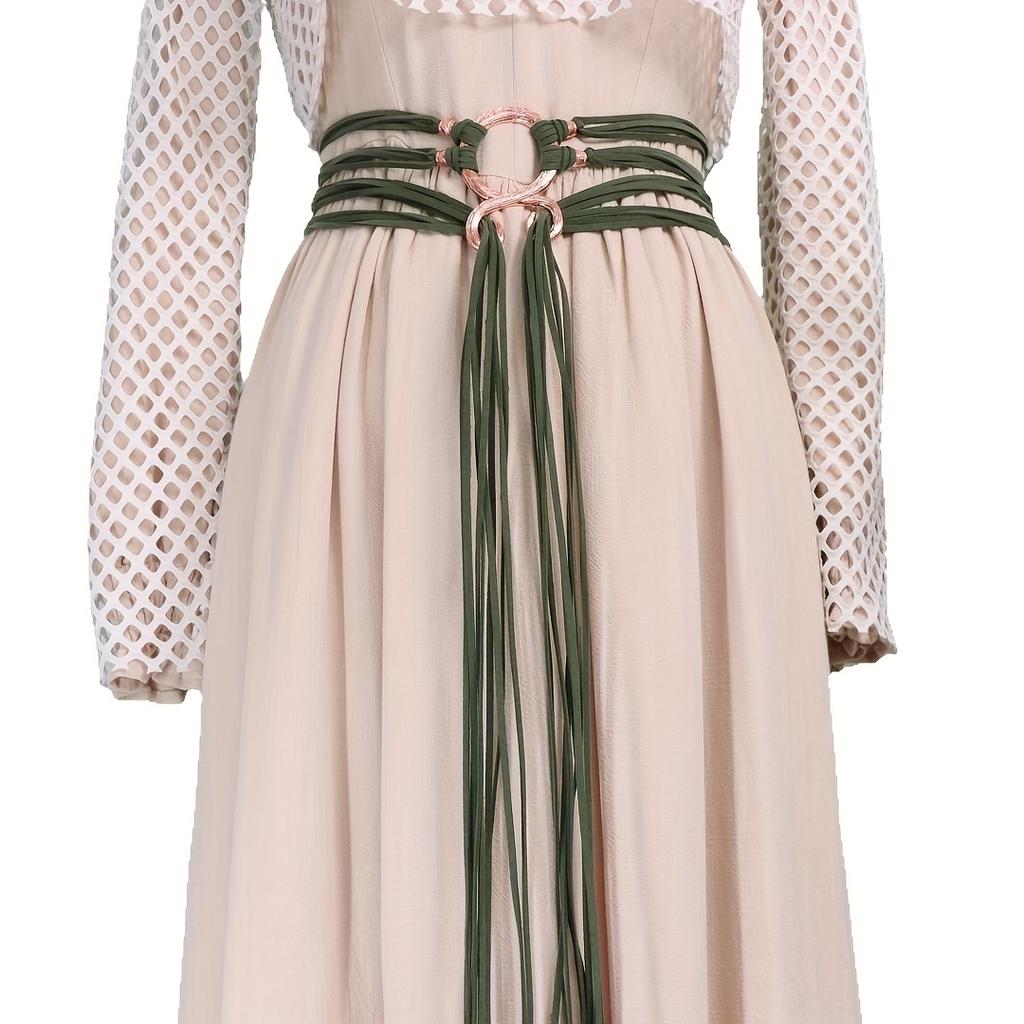 1PC Medieval Renaissance Vintage Belt with Casual Decoration Bundle Belt Waist Seal Waist Rope