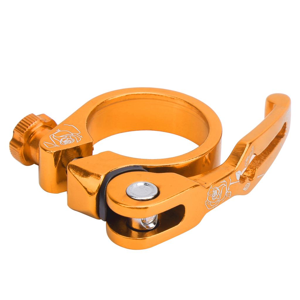 34.9mm Quick Release Seatpost Clamp Aluminum Alloy Mountain Bike Accessory