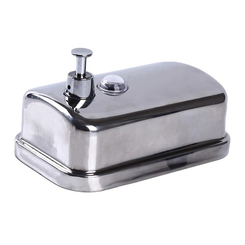 

500ml bathroom wall hand soap dispenser stainless steel disinfectant gel shower bottle with kitchen gel soap container | liquid soap dispensers