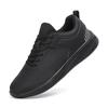 Autumn Lightweight Leather Men's Shoes Soft Sole Cushioning Travel Casual Shoes Running Fitness Sports Shoes Foreign Trade 2025