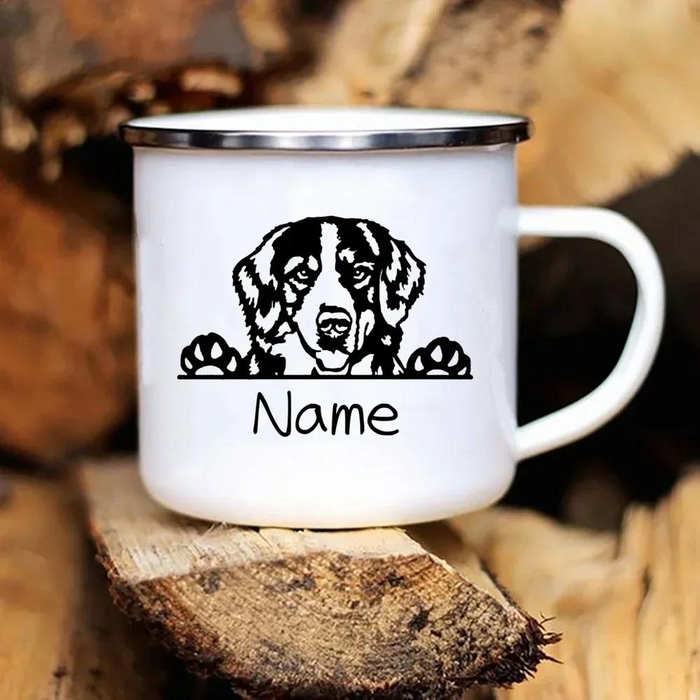 Personalized Pets Enamel Mug Custom Cup Funny Cups of Coffee Cup for Tea Beer Mugs Drinkware Rare Travel Cute Original Unusual