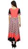 Bimba Chic Indian Custom Clothing Flaired Anarkali Kurta Dress Classic Peach