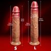 Big Realistic Dildo for Women Beginners Skin Sliding Foreskin Anal Vagina G Spot Stimulation Artifical Penis Sex Toy Masturbator