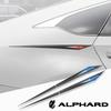 2pcs Car Stickers TPU Car Accessories Para Auto for Toyota Alphard Vellfire