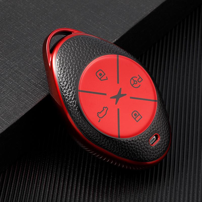 Xpeng P7/G3 2022 Key Cover: Stylish Protective Shell with Buckle for Men and Women